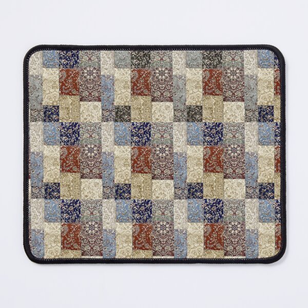 Item preview, Vintage Persian Patchwork: Artisanal Islamic Rug Mosaic Pattern designed and sold by D-Islamic.