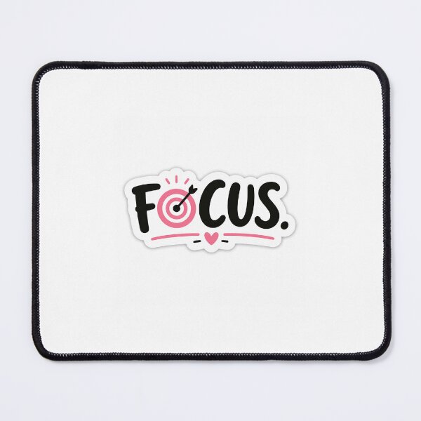 Item preview, FOCUS Sticker | Motivational Productivity Aesthetic Decal designed and sold by Cozy Art Studio.