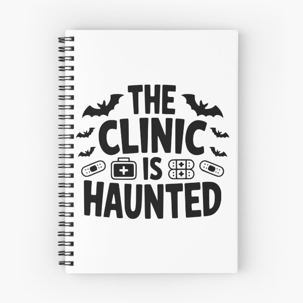Item preview, The Clinic Is Haunted designed and sold by theartfulaspie.
