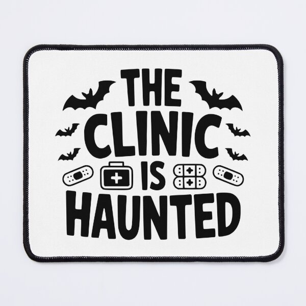 Item preview, The Clinic Is Haunted designed and sold by theartfulaspie.