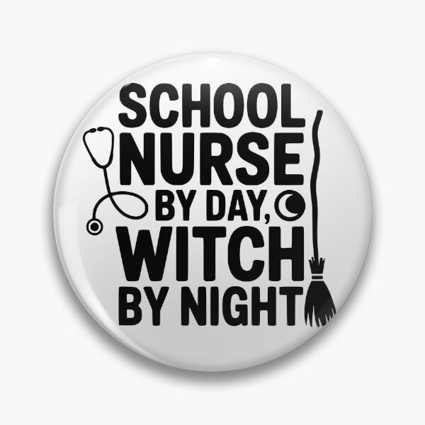 Item preview, School Nurse By Day Witch By Night designed and sold by theartfulaspie.