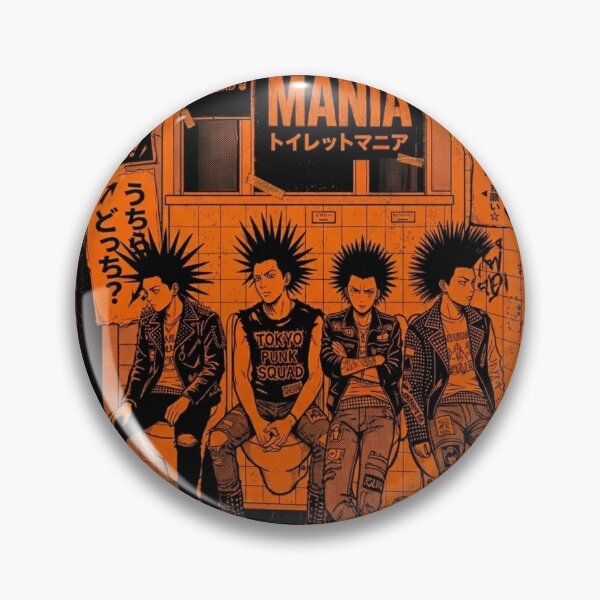 Item preview, Retro Japanese Punk Rock Manga Band Cover designed and sold by zumerdiego.