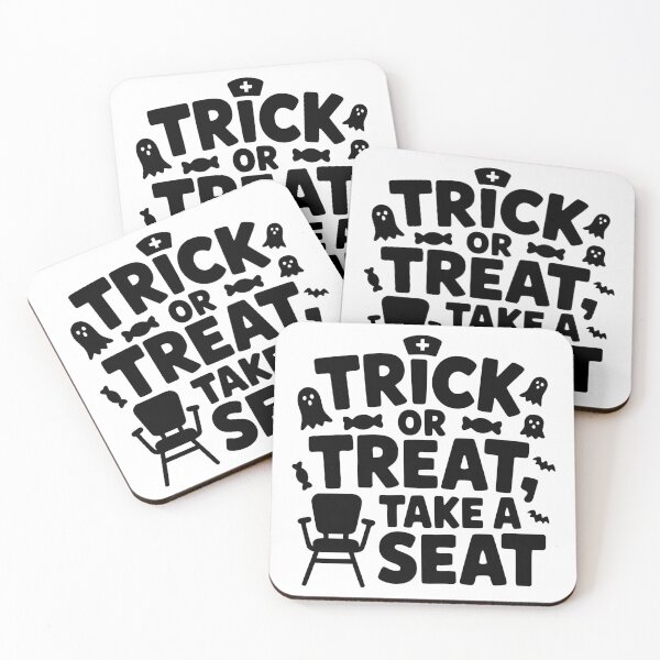 Item preview, Trick Or Treat Take A Seat designed and sold by theartfulaspie.