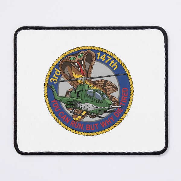 Item preview, Insignia of the 3rd Battalion, 147th Aviation Regiment "Cobras" designed and sold by CharlieDesings.