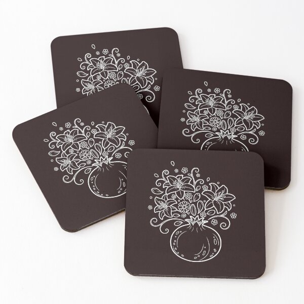 Item preview, Pomegranate Bloom Floral Fantasy Design designed and sold by ArtPer-design.