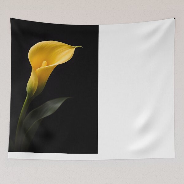 Item preview, Elegant Yellow Calla Lily Flower Botanical Bloom designed and sold by bellaever.
