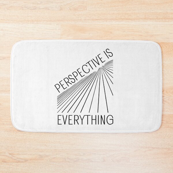 Item preview, Perspective is Everything Motivational Mindset Lines designed and sold by HYPNK.