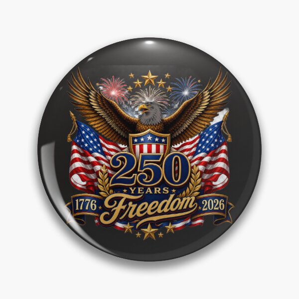 Item preview, 250 Years of American Freedom | USA Anniversary Celebration Shirt designed and sold by GreyTee.