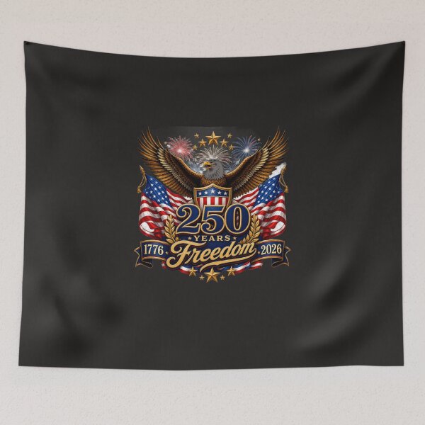 Item preview, 250 Years of American Freedom | USA Anniversary Celebration Shirt designed and sold by GreyTee.