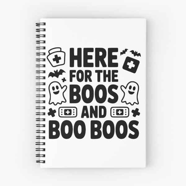 Item preview, Here For The Boos And Boo Boos designed and sold by theartfulaspie.
