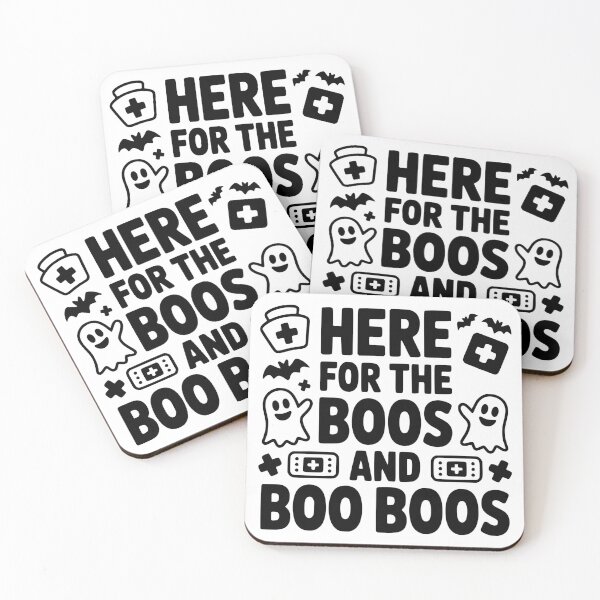Item preview, Here For The Boos And Boo Boos designed and sold by theartfulaspie.