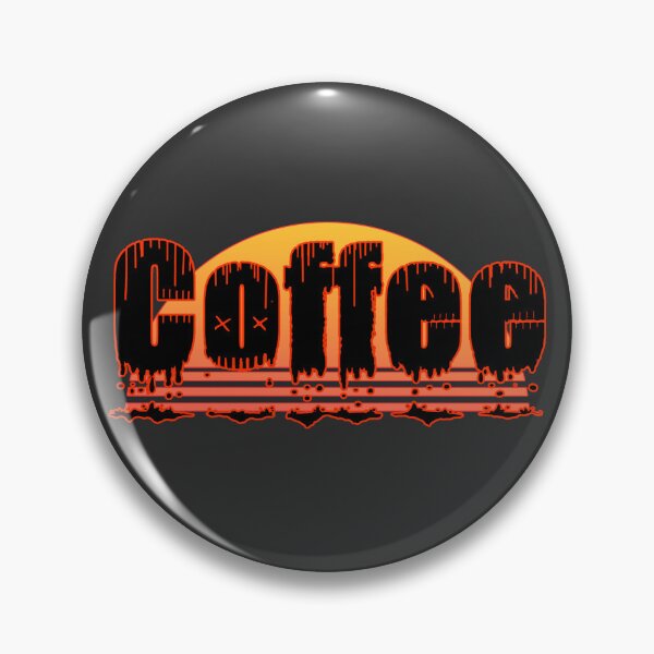 Item preview, Retro Dripping Coffee Sunset Logo designed and sold by KArtLab.
