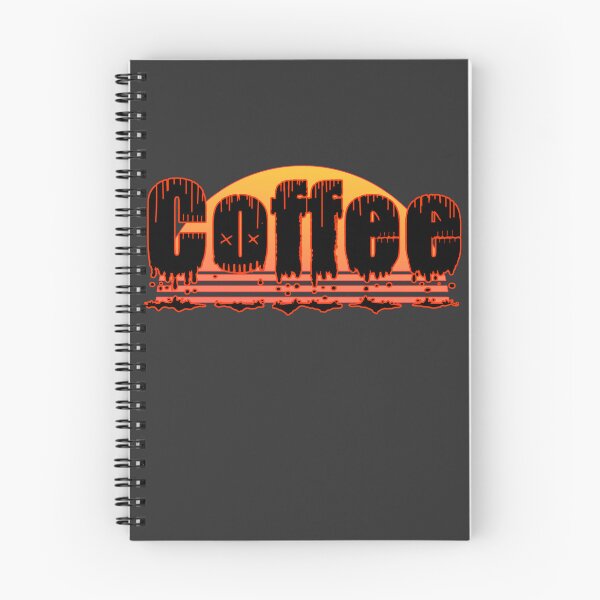 Item preview, Retro Dripping Coffee Sunset Logo designed and sold by KArtLab.