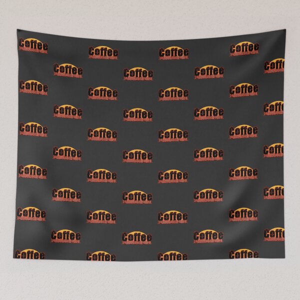 Item preview, Retro Dripping Coffee Sunset Logo designed and sold by KArtLab.