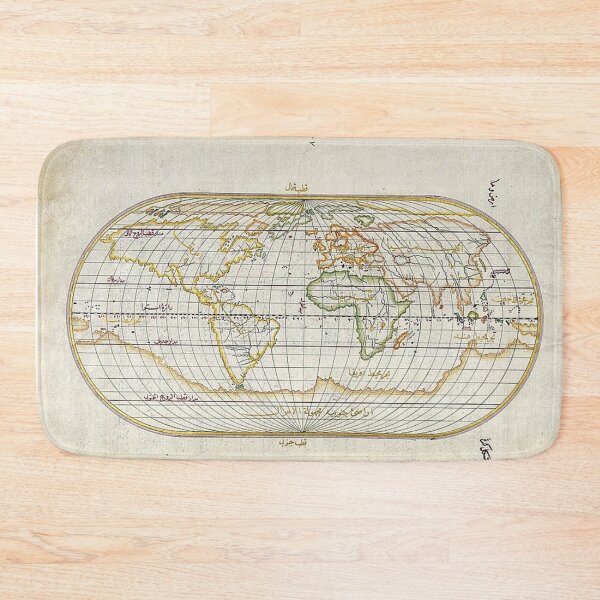 Item preview, Old World Oval World Map Vintage designed and sold by BuckaBaby.
