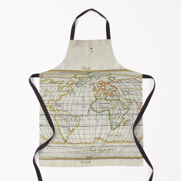 Item preview, Old World Oval World Map Vintage designed and sold by BuckaBaby.