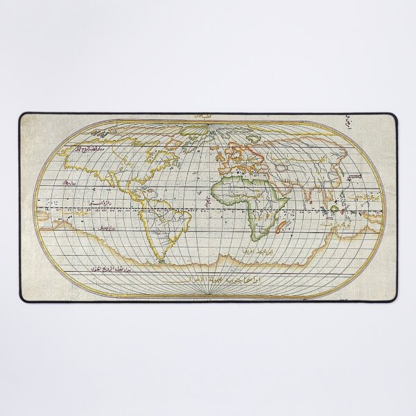 Item preview, Old World Oval World Map Vintage designed and sold by BuckaBaby.