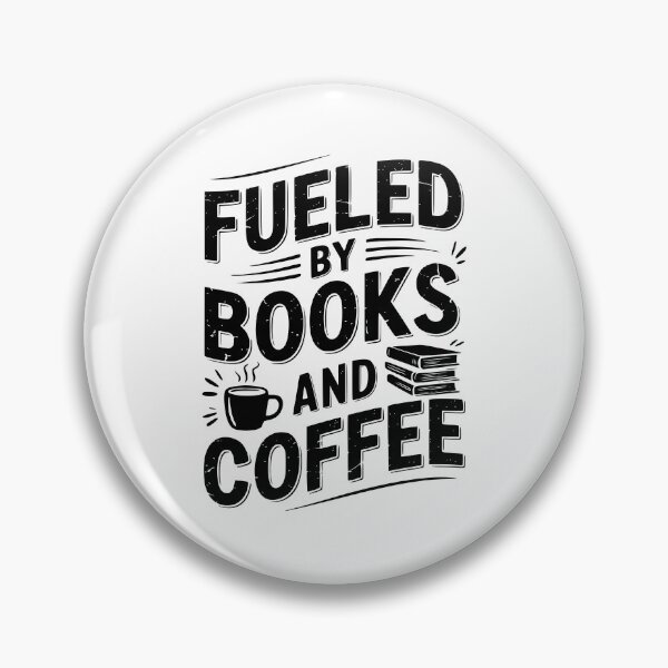 Item preview, Fueled By Books And Coffee designed and sold by theartfulaspie.
