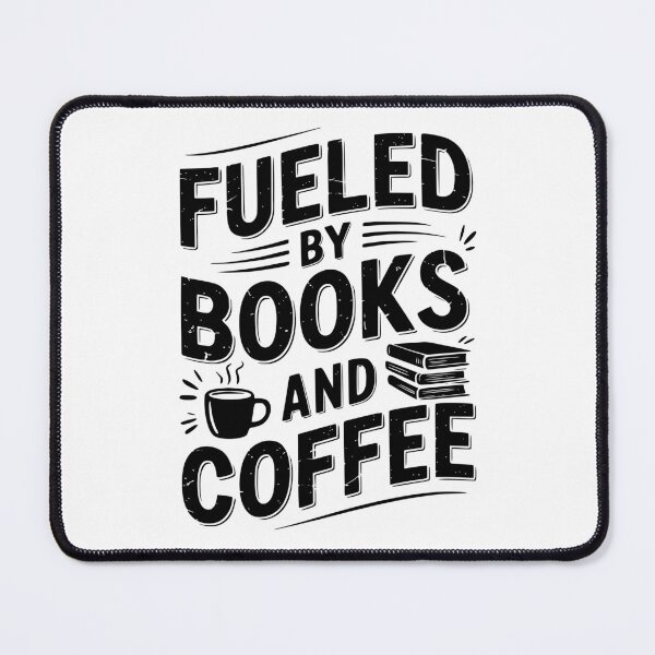 Item preview, Fueled By Books And Coffee designed and sold by theartfulaspie.