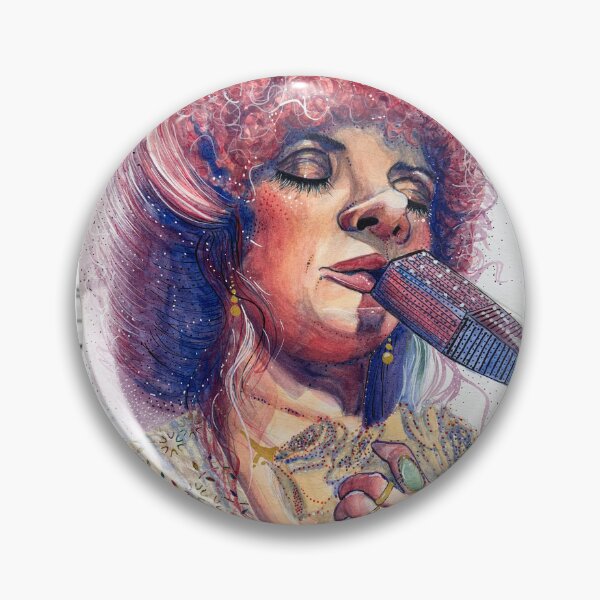 Item preview, Stevie Nicks Portrait Mixed Media designed and sold by MoonlitFire.