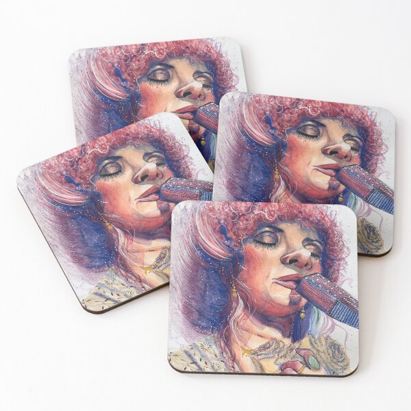 Item preview, Stevie Nicks Portrait Mixed Media designed and sold by MoonlitFire.