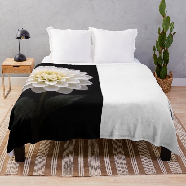 Item preview, Elegant White Dahlia Flower Botanical Bloom designed and sold by bellaever.