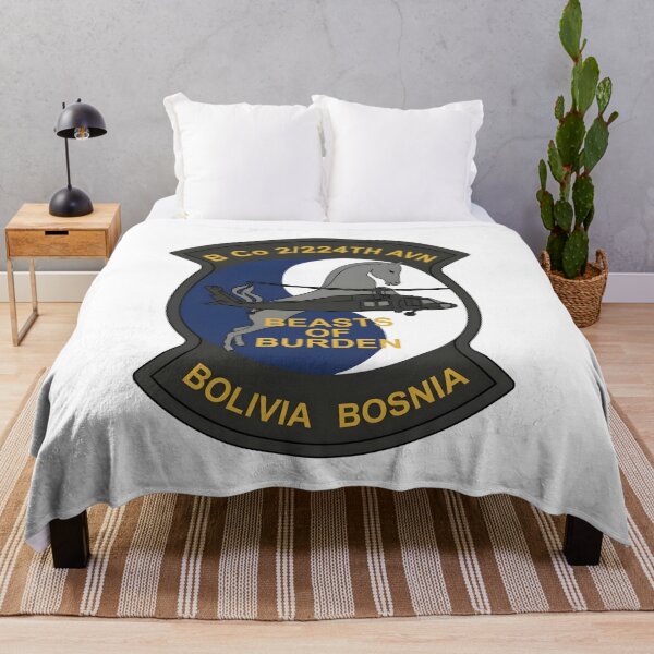 Item preview, Insignia of B Company, 2nd Battalion, 224th Aviation Regiment "Beasts of Burden" designed and sold by CharlieDesings.