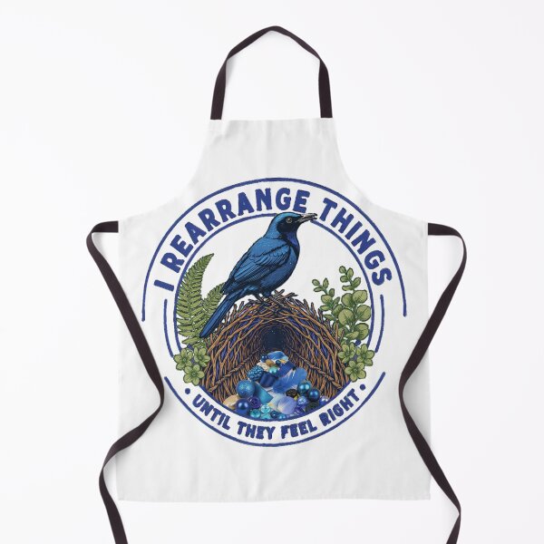 Item preview, Satin Bowerbird I Rearrange Things Until They Feel Right designed and sold by Max Store.