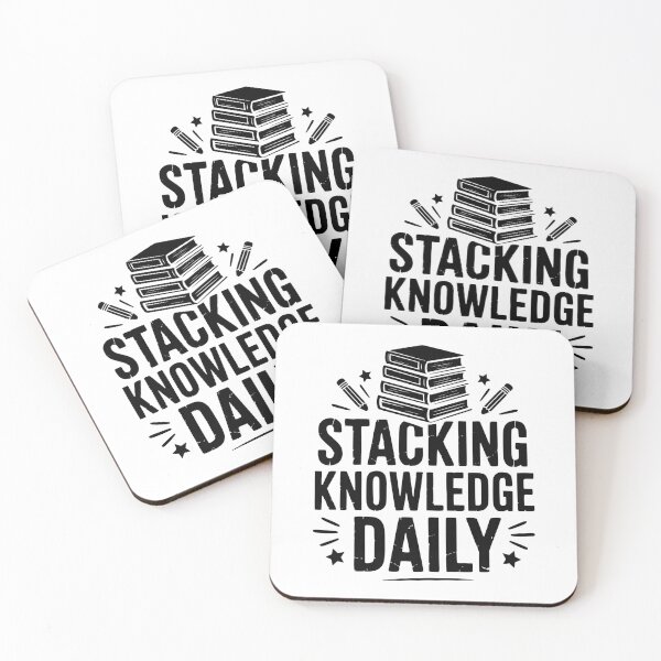 Item preview, Stacking Knowledge Daily designed and sold by theartfulaspie.