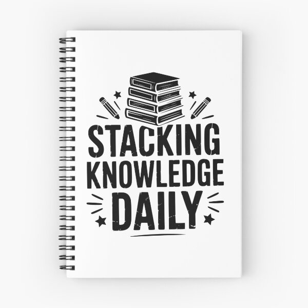 Item preview, Stacking Knowledge Daily designed and sold by theartfulaspie.