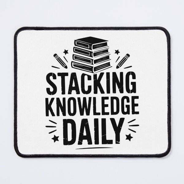 Item preview, Stacking Knowledge Daily designed and sold by theartfulaspie.
