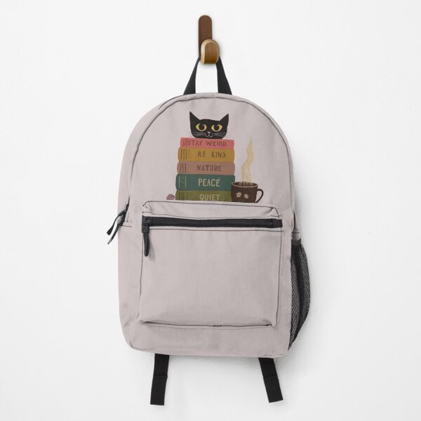 Item preview, Cozy Folk Art Cat Reading Aesthetic Artwork designed and sold by aminomen.