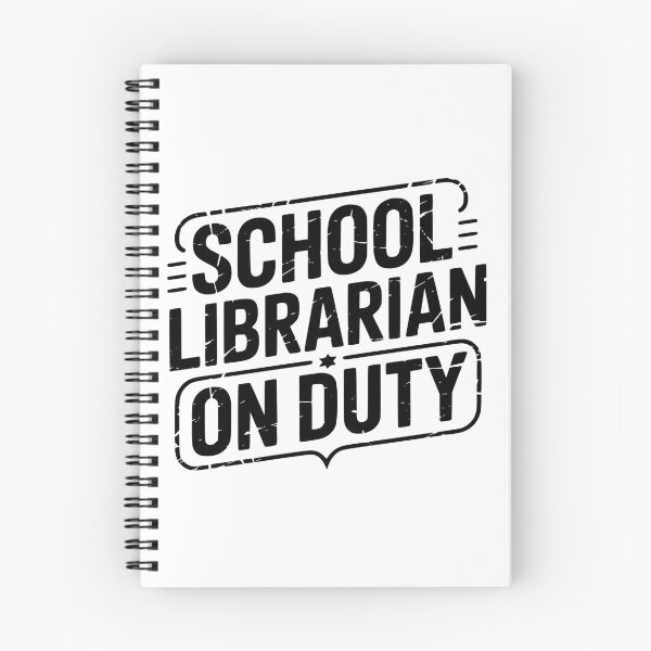 Item preview, School Librarian On Duty designed and sold by theartfulaspie.