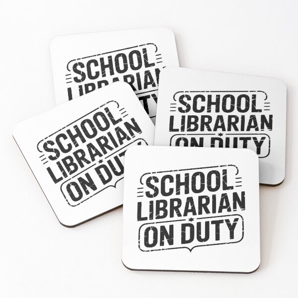 Item preview, School Librarian On Duty designed and sold by theartfulaspie.