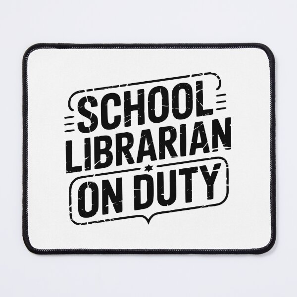 Item preview, School Librarian On Duty designed and sold by theartfulaspie.