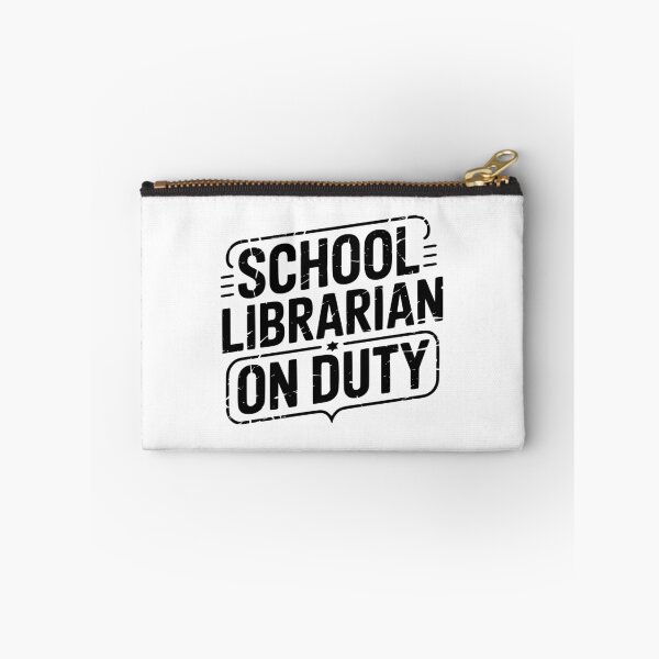 Item preview, School Librarian On Duty designed and sold by theartfulaspie.