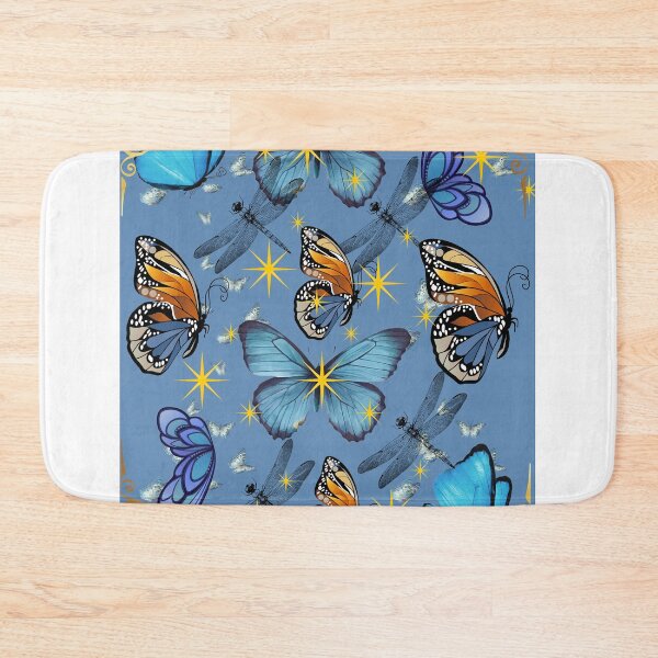 Item preview, Butterfly design art in blues designed and sold by Extremeallie.