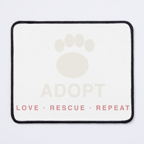 Item preview, Adopt Love Rescue — dog adoption design designed and sold by Vestra Design.