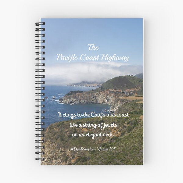 Item preview, The Pacific Coast Highway. It clings to the California coast like a string of jewels on an elegant neck. designed and sold by PariSeine.