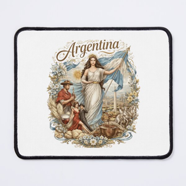 Item preview, Argentina National Allegory - Vintage Traditional Fine Art designed and sold by VisualStudio97.