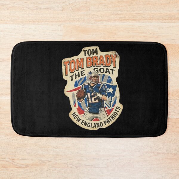 Item preview, Tom Brady GOAT Legend New England Patriots QB designed and sold by ThatFootball12.