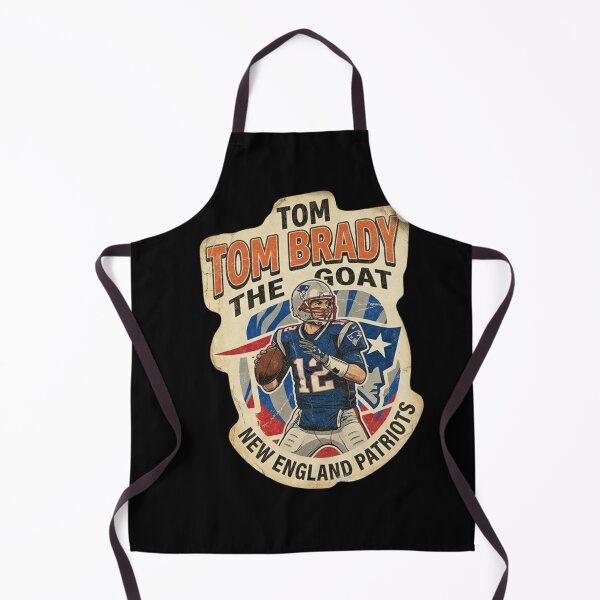 Item preview, Tom Brady GOAT Legend New England Patriots QB designed and sold by ThatFootball12.
