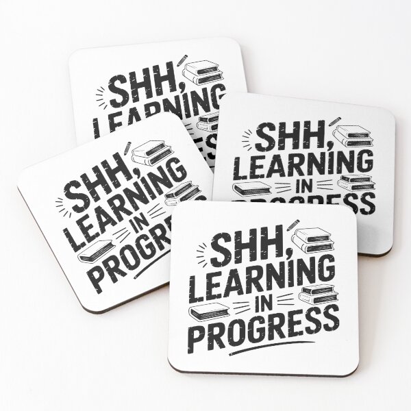 Item preview, Shhh Learning In Progress designed and sold by theartfulaspie.