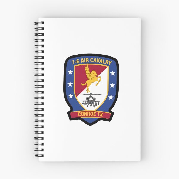 Item preview, Insignia of the 7th Squadron, 6th Cavalry Regiment (7-6 Air Cavalry) "Conroe, TX" designed and sold by CharlieDesings.