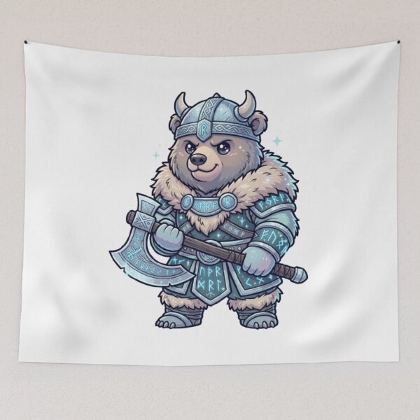 Item preview, Epic Norse Bear Berserker designed and sold by PixelStyle Studio.