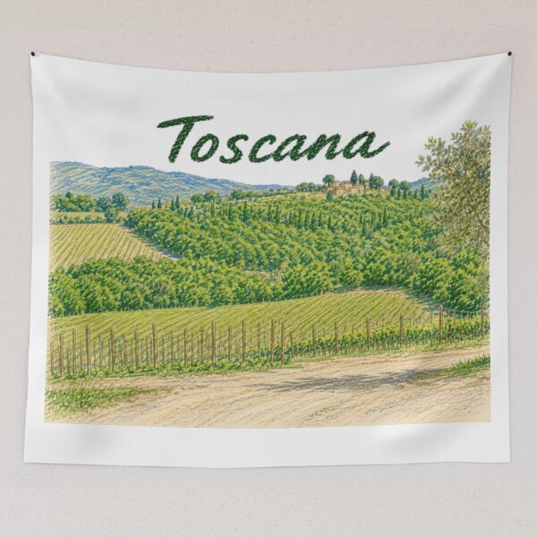 Item preview, Tuscany – Chianti Vineyards and Hills designed and sold by JOANNASKAH.
