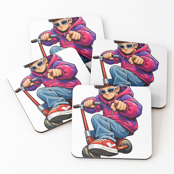 Item preview, Retro 90s Bowl Cut Scooter Boy Oliver Tree designed and sold by some peace.