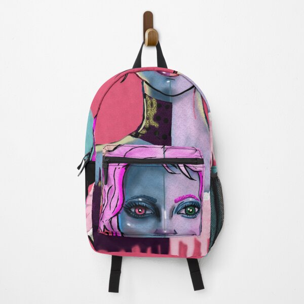 Item preview, Chrome Duality - Surreal Pop Art Portrait designed and sold by Kyradem.