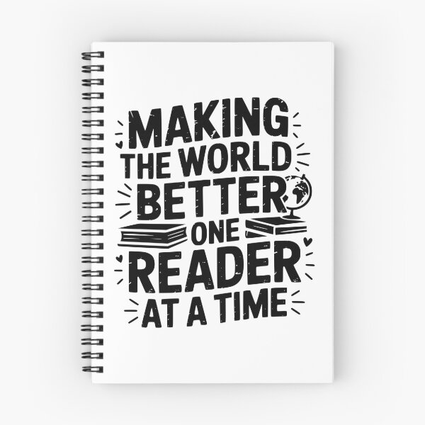 Item preview, Making The World Better One Reader At A Time designed and sold by theartfulaspie.