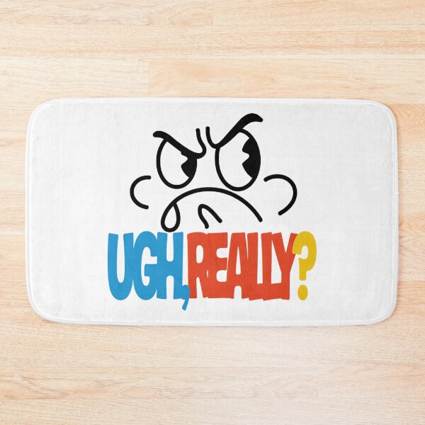 Item preview, Ugh, Really? – Funny Sarcastic Retro Eyes Design designed and sold by Cool-cat-art.